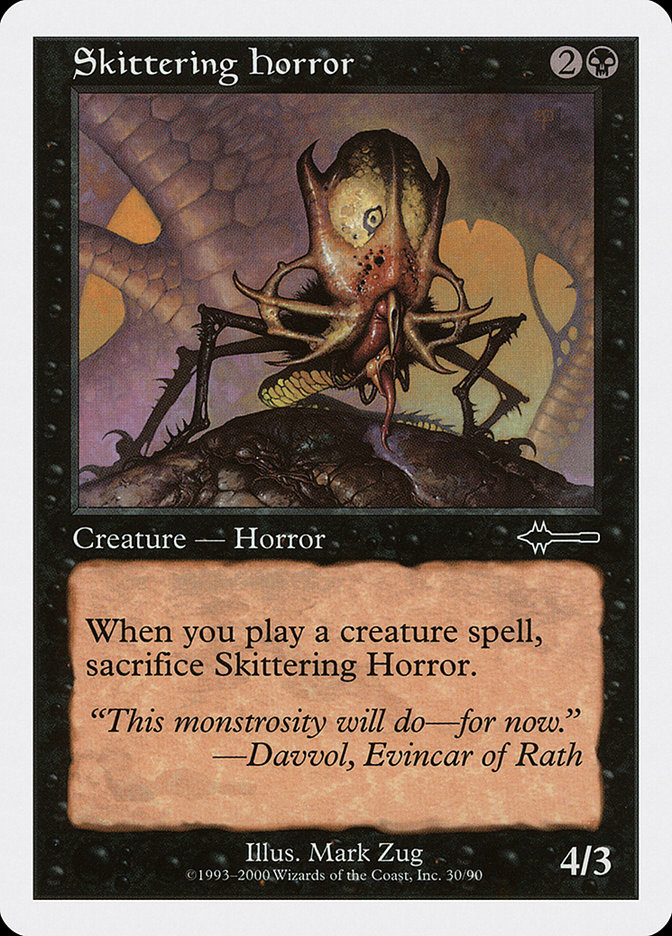 Skittering Horror BTD-30 Beatdown Box Set Magic card