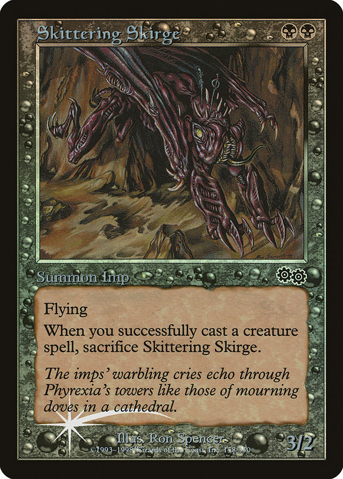 Skittering Skirge PAL99-4 Arena League 1999 Magic card