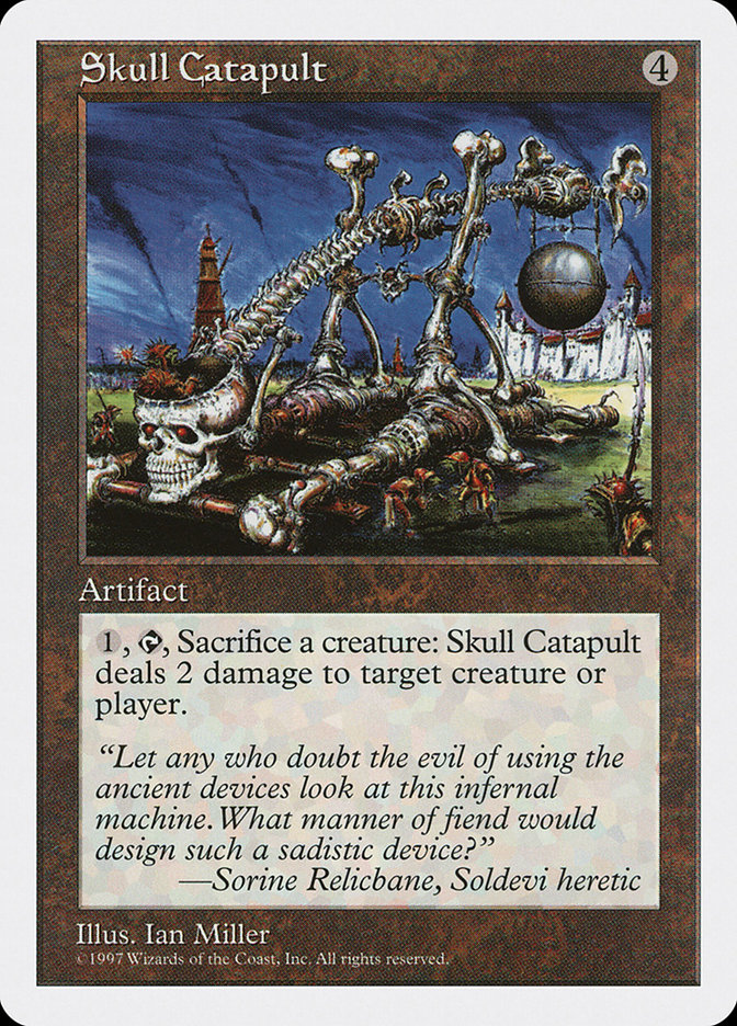 Skull Catapult 5ED-399 Fifth Edition Magic card