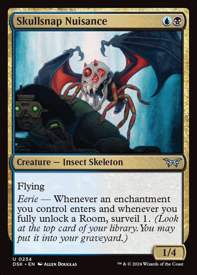 Skullsnap Nuisance DSK-234 Duskmourn: House of Horror Magic card