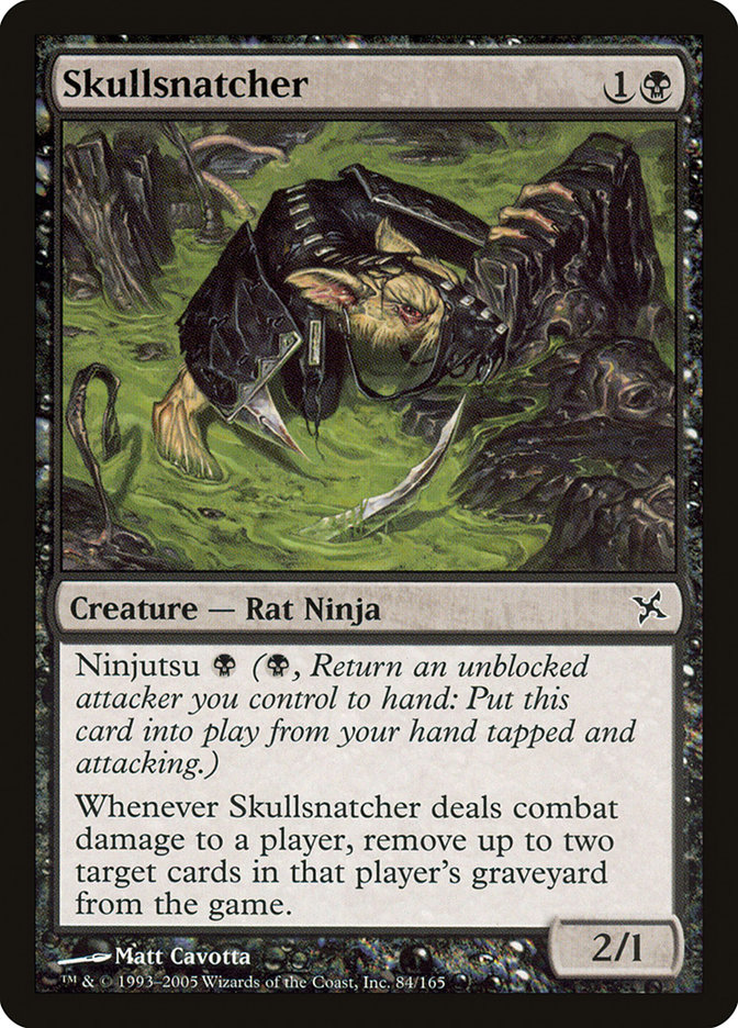 Skullsnatcher BOK-84 Betrayers of Kamigawa Magic card