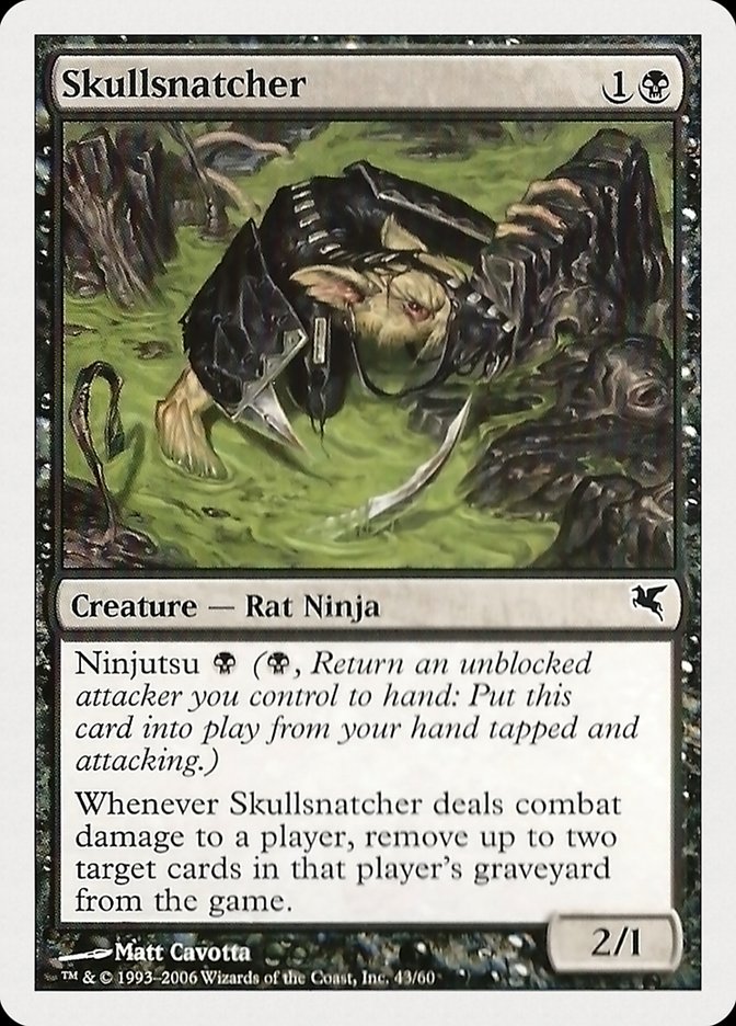 Skullsnatcher PHUK-43 Hachette UK Magic card