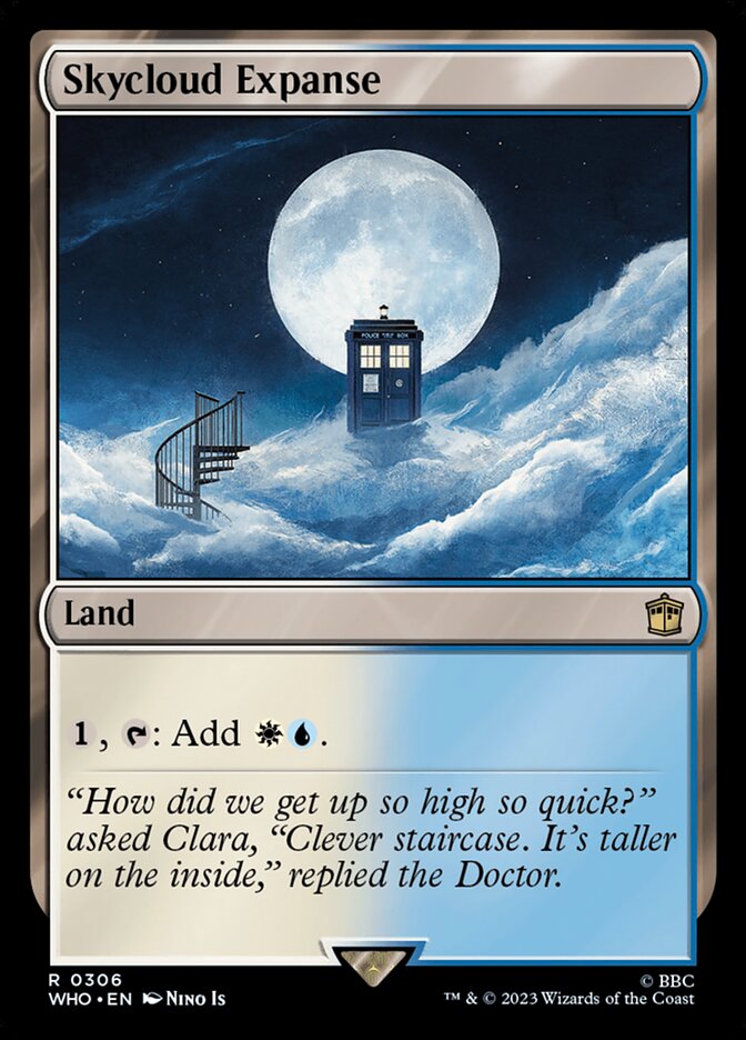 Skycloud Expanse WHO-306 Doctor Who Magic card