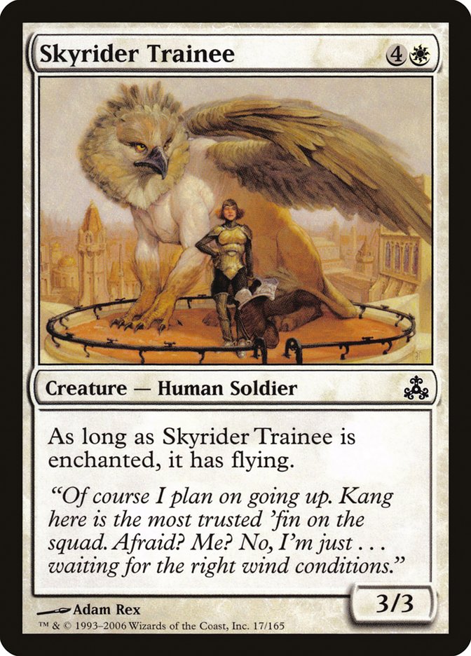 Skyrider Trainee GPT-17 Guildpact Magic card