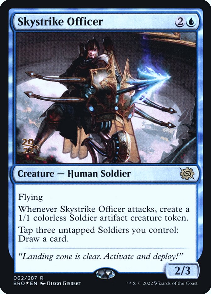 Skystrike Officer PBRO-62S The Brothers' War Promos Magic card