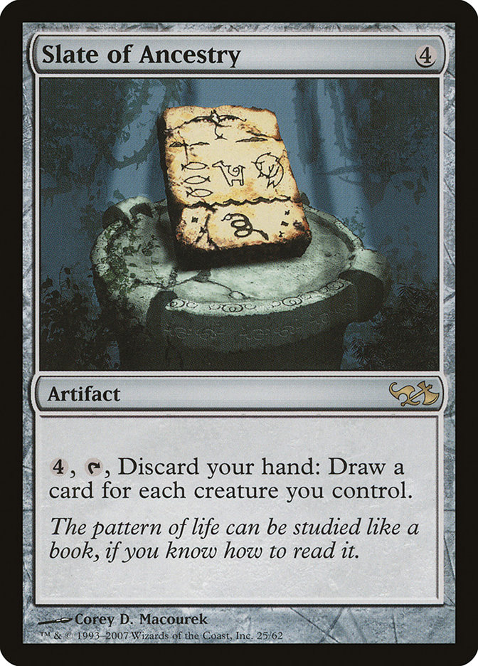 Slate of Ancestry DD1-25 Duel Decks: Elves vs. Goblins Magic card