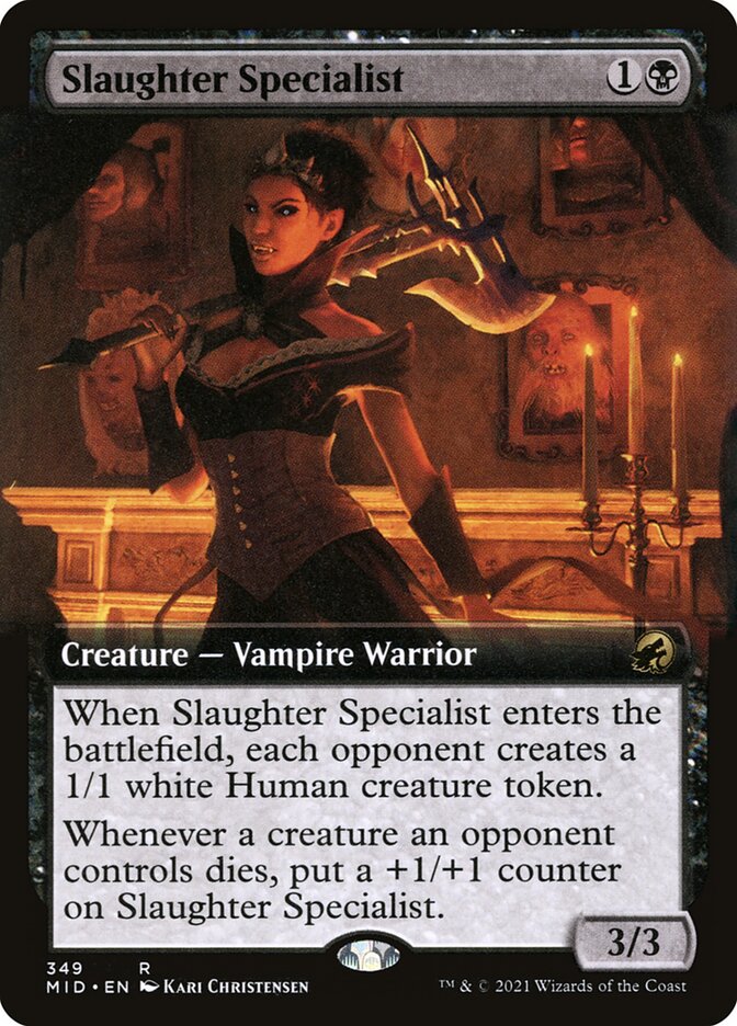 Slaughter Specialist MID-349 Innistrad: Midnight Hunt Magic card