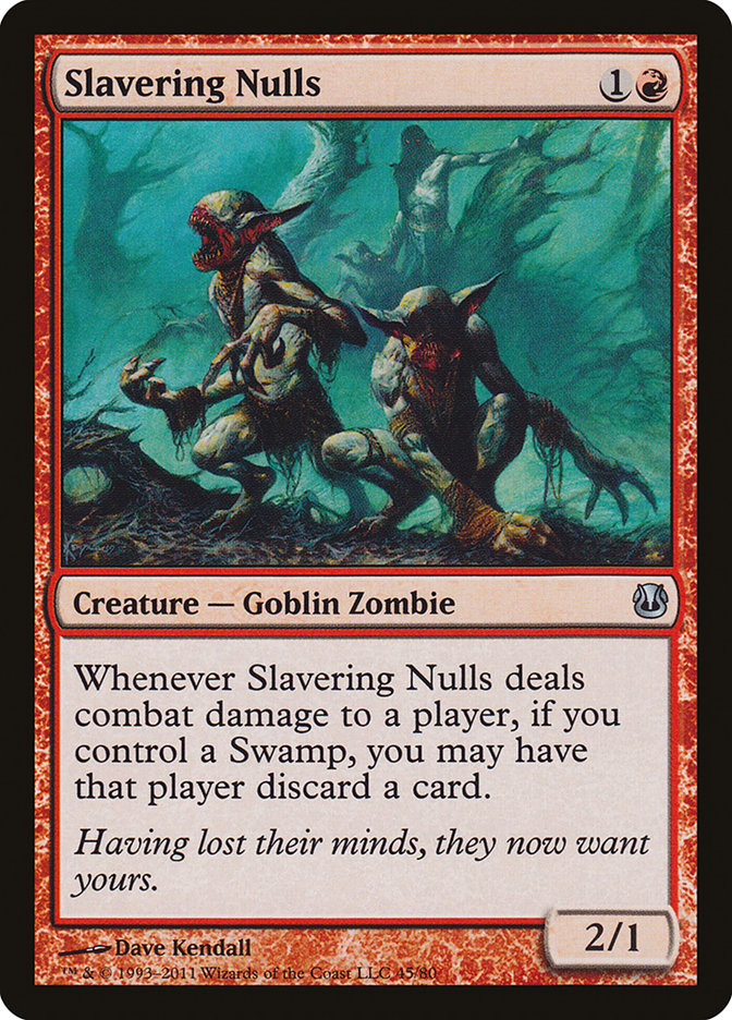 Slavering Nulls DDH-45 Duel Decks: Ajani vs. Nicol Bolas Magic card