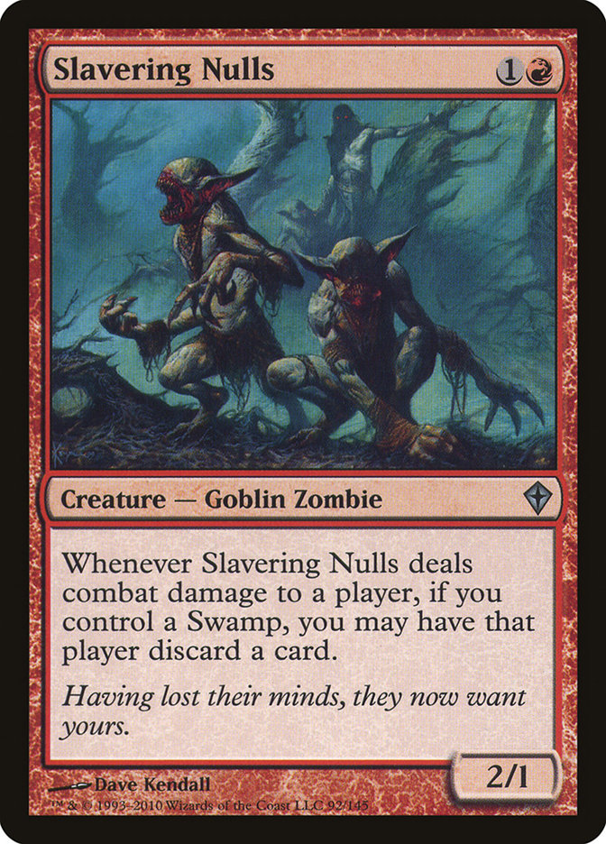 Slavering Nulls WWK-92 Worldwake Magic card