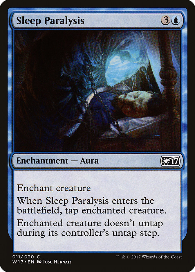 Sleep Paralysis W17-11 Welcome Deck 2017 Magic card