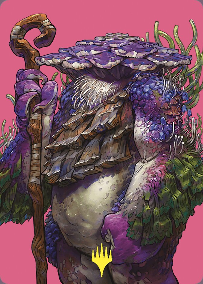 Slimefoot, the Stowaway // Slimefoot, the Stowaway ACMM-59 Commander Masters Art Series Magic card