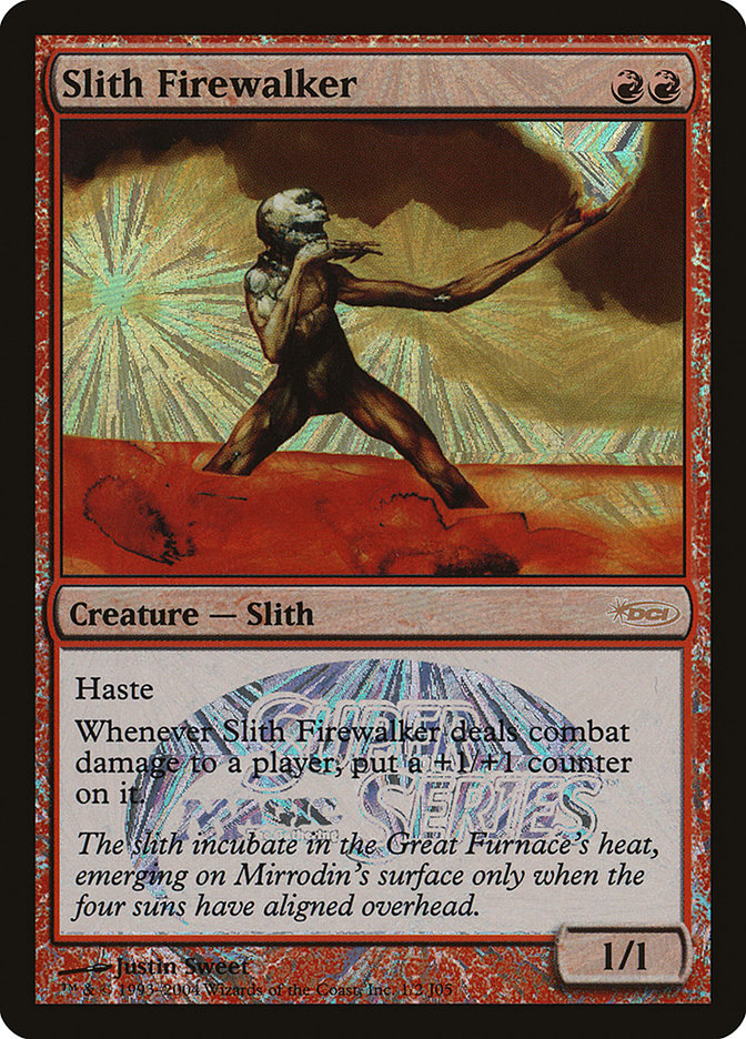 Slith Firewalker PSUS-10 Junior Super Series Magic card