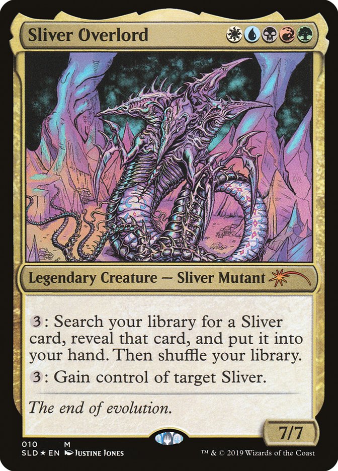 Sliver Overlord SLD-10 Secret Lair Drop Magic card