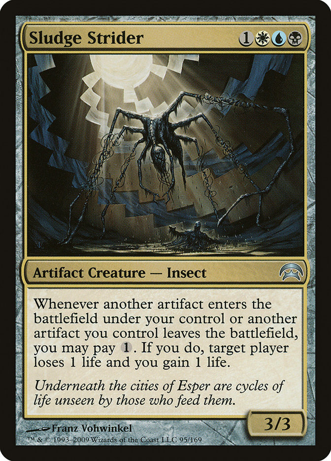 Sludge Strider HOP-95 Planechase Magic card