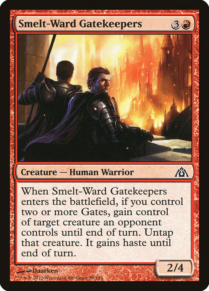 Smelt-Ward Gatekeepers DGM-39 Dragon's Maze Magic card