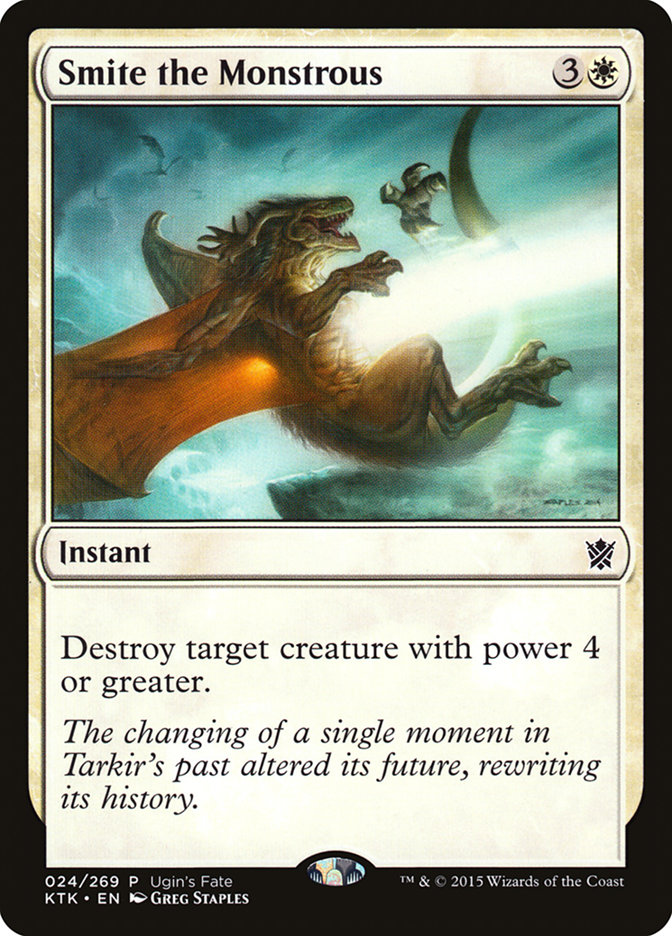 Smite the Monstrous UGIN-24 Ugin's Fate Magic card