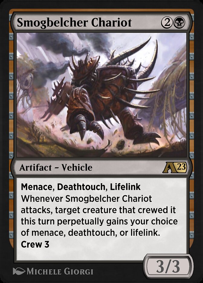 Smogbelcher Chariot YDMU-11 Alchemy: Dominaria Magic card
