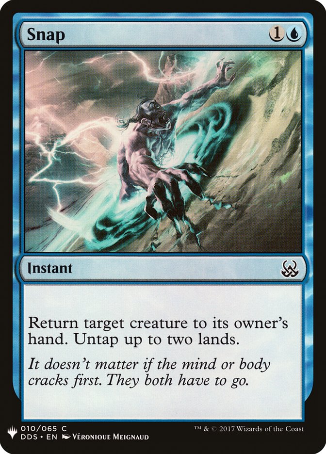 Snap PLST-DDS-10 The List Magic card