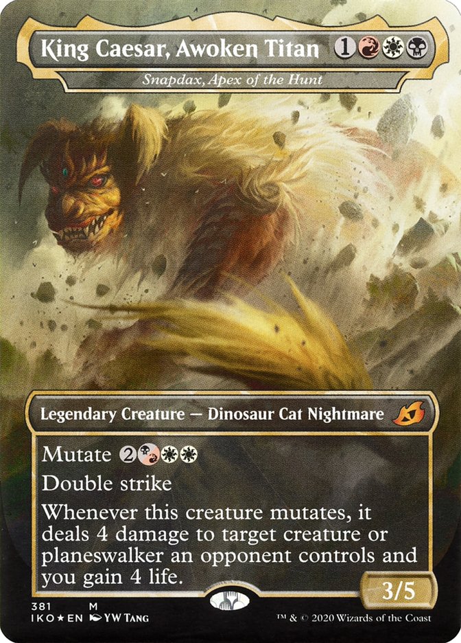 Snapdax, Apex of the Hunt IKO-381 Ikoria: Lair of Behemoths Magic card