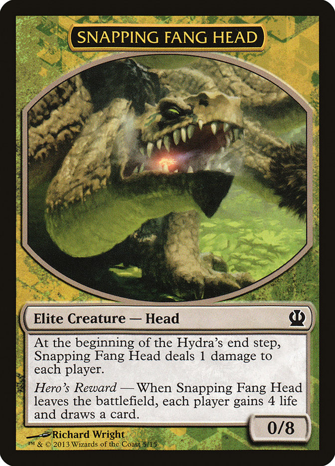 Snapping Fang Head TFTH-5 Face the Hydra Magic card