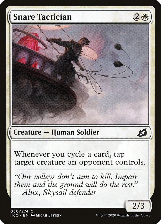 Snare Tactician IKO-30 Ikoria: Lair of Behemoths Magic card