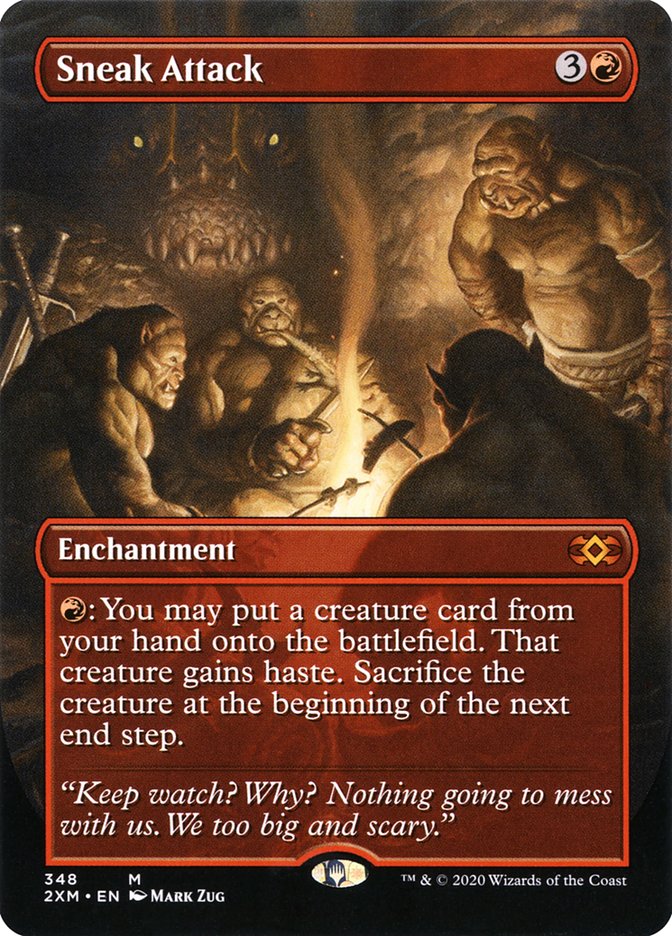 Sneak Attack 2XM-348 Double Masters Magic card