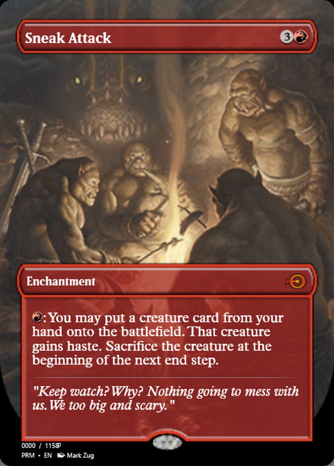 Sneak Attack PRM-82866 Magic Online Promos Magic card