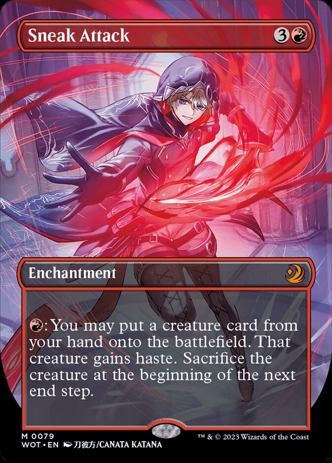 Sneak Attack WOT-79 Wilds of Eldraine: Enchanting Tales Magic card