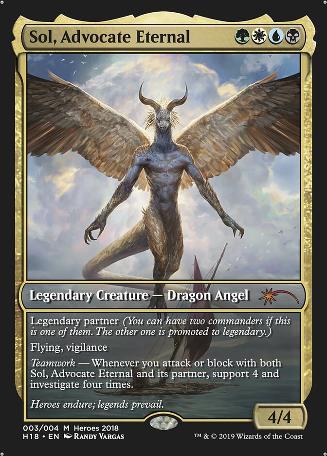 Sol, Advocate Eternal PH18-3 2018 Heroes of the Realm Magic card