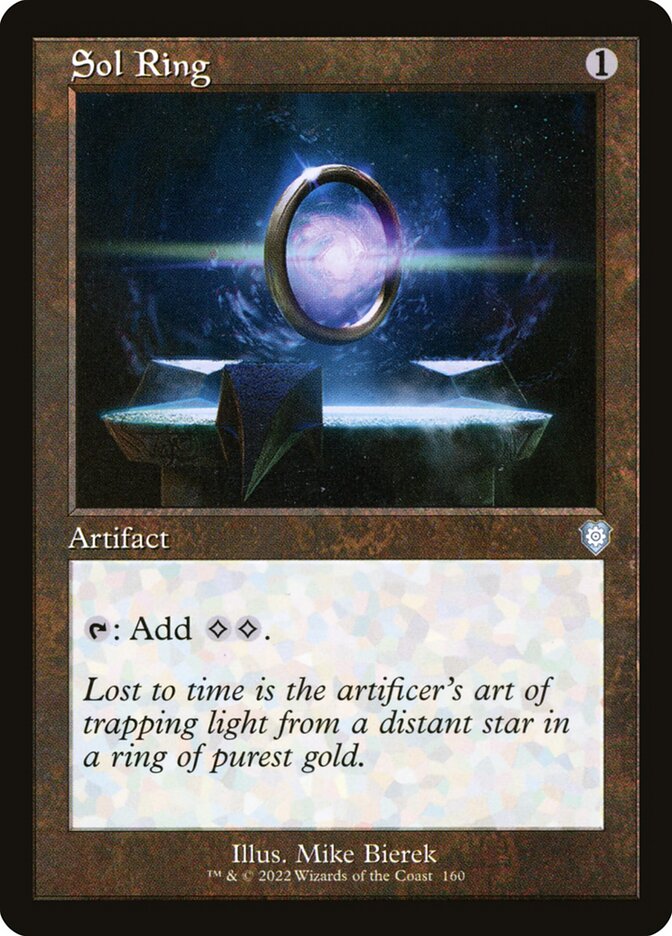Sol Ring BRC-160 The Brothers' War Commander Magic card
