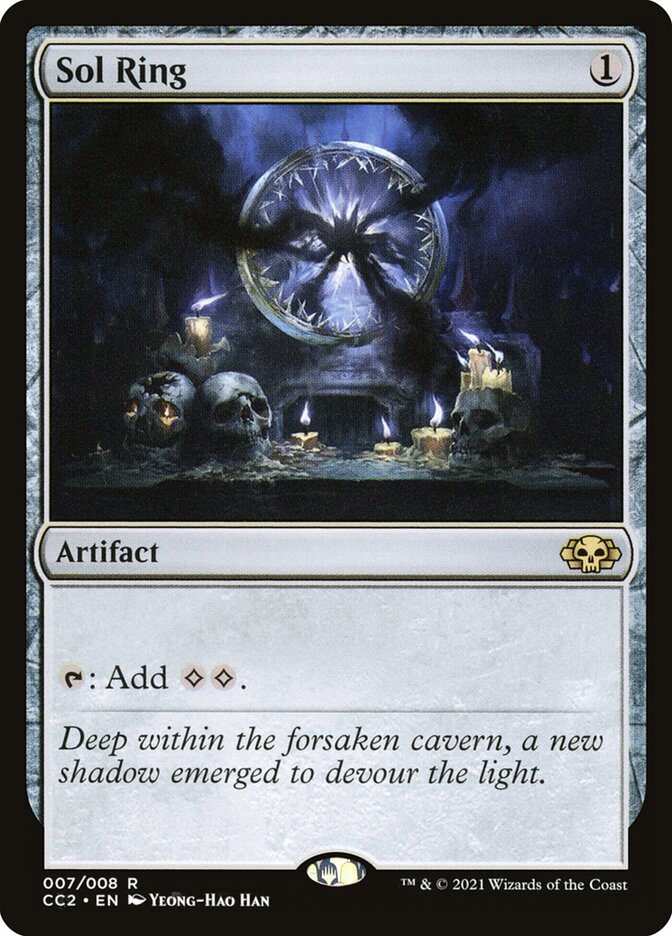 Sol Ring CC2-7 Commander Collection: Black Magic card