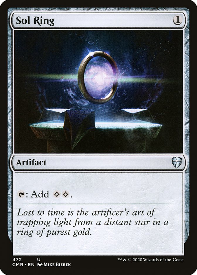 Sol Ring CMR-472 Commander Legends Magic card