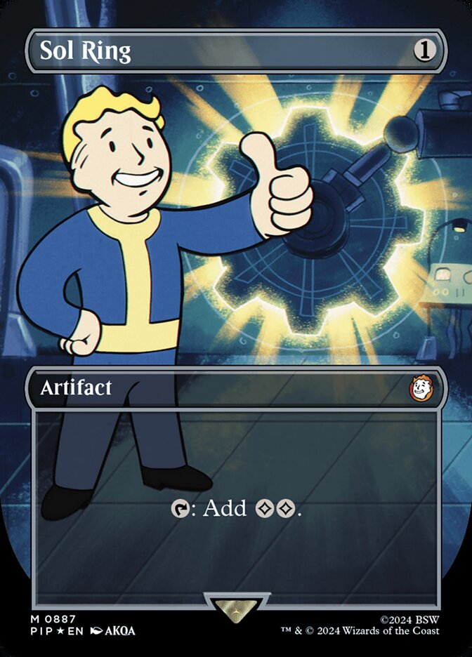 Sol Ring PIP-887 Fallout Magic card