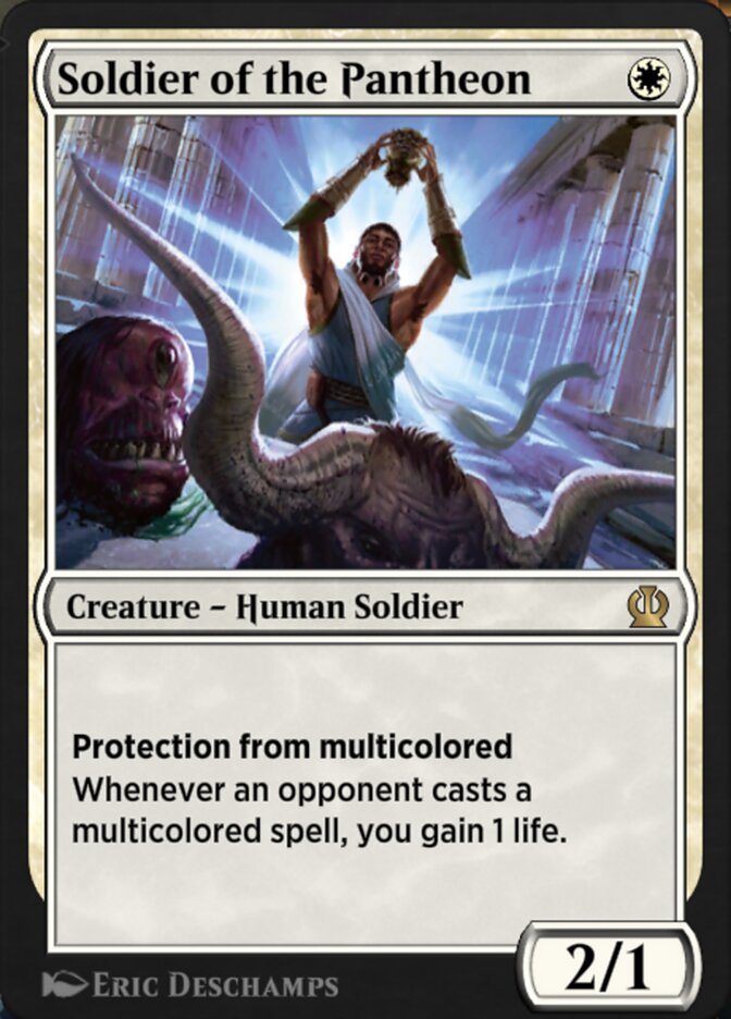 Soldier of the Pantheon EA2-8 Explorer Anthology 2 Magic card