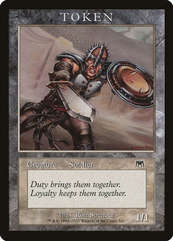 Soldier PR2-8 Magic Player Rewards 2002 Magic card