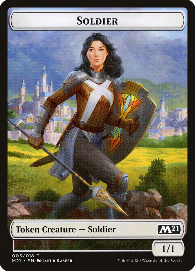 Soldier TM21-5 Core Set 2021 Tokens Magic card