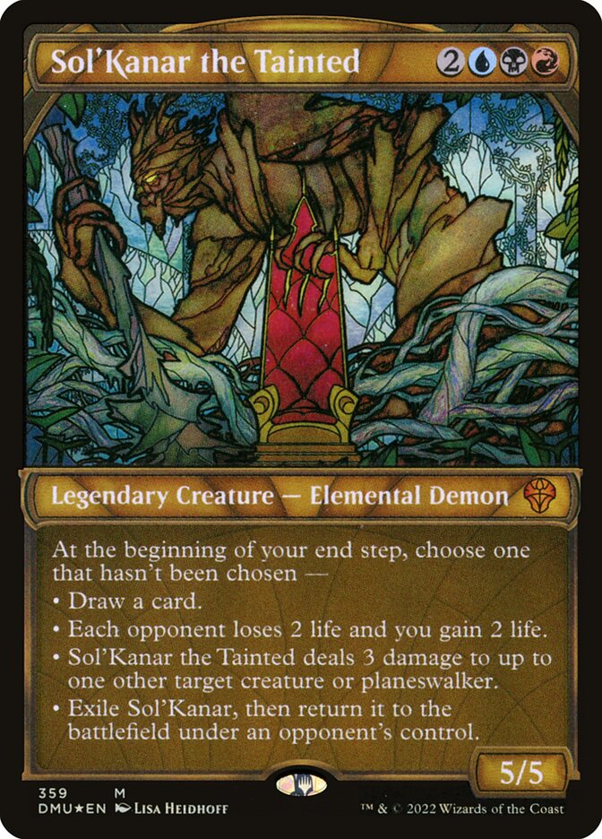Sol'Kanar the Tainted DMU-359 Dominaria United Magic card