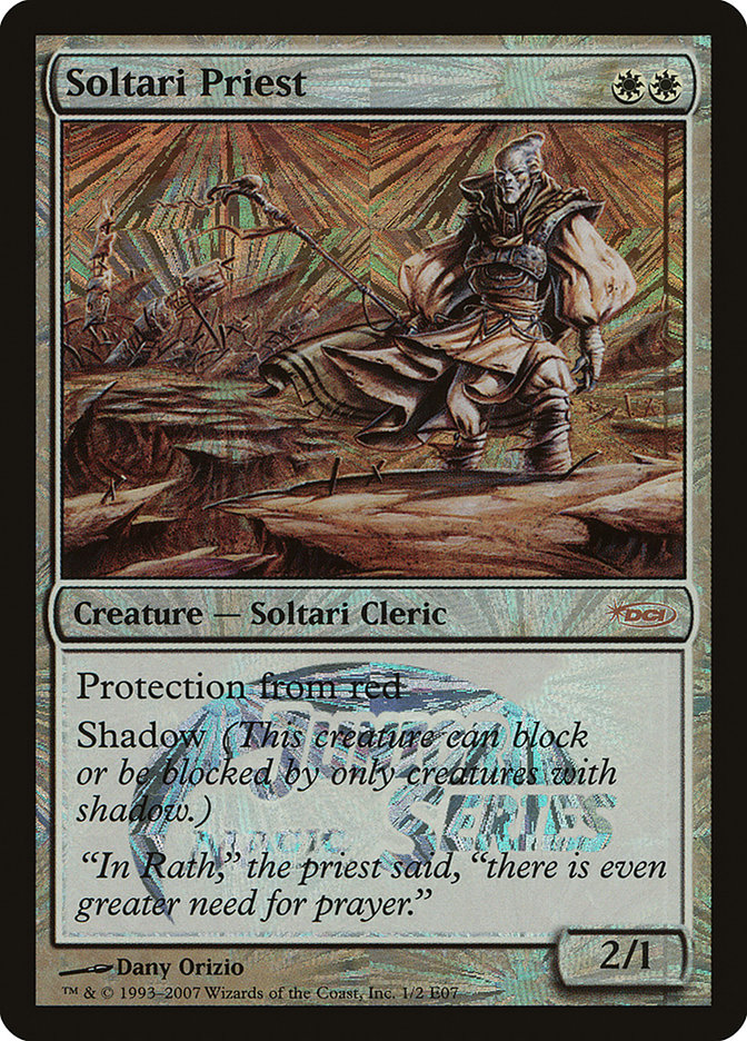 Soltari Priest PJSE-10000000 Junior Series Europe Magic card