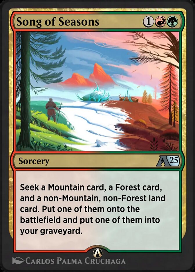 Song of Seasons YTDM-25 Alchemy: Tarkir Magic card