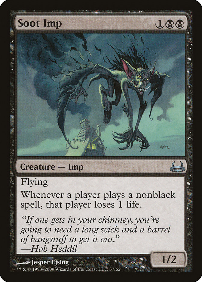 Soot Imp DDC-37 Duel Decks: Divine vs. Demonic Magic card