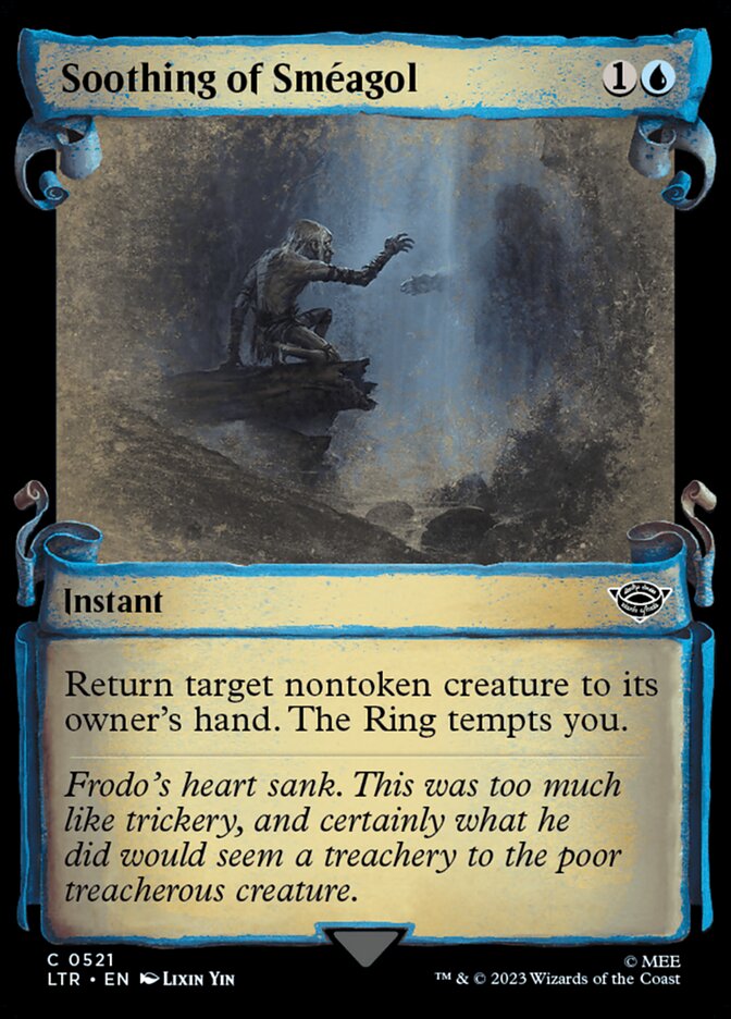 Soothing of Sméagol LTR-521 The Lord of the Rings: Tales of Middle-earth Magic card