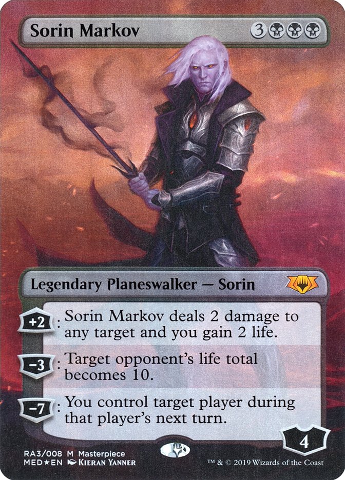 Sorin Markov MED-RA3 Mythic Edition Magic card