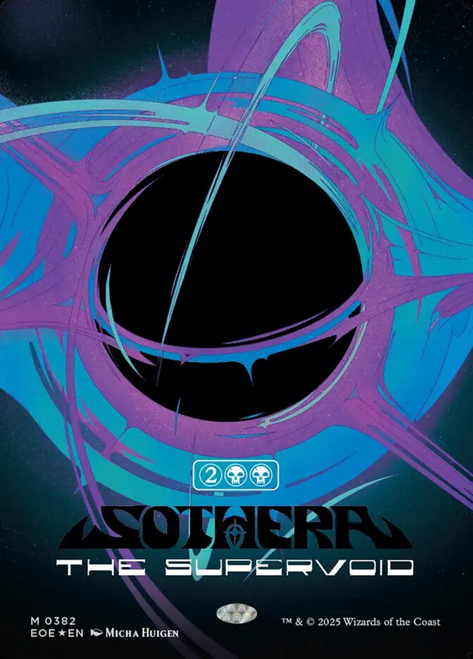 Sothera, the Supervoid EOE-382 Edge of Eternities Magic card