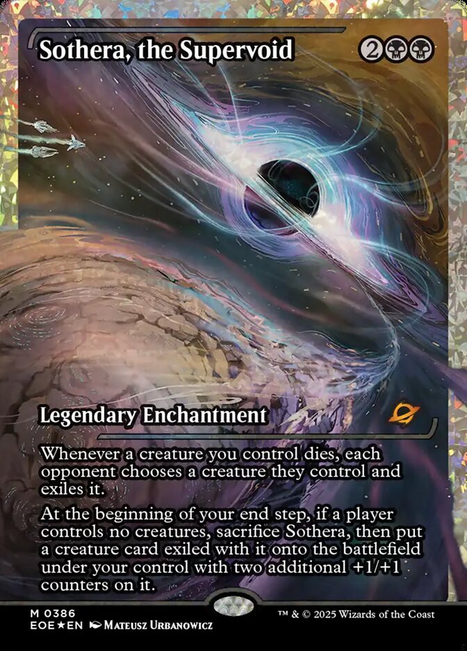 Sothera, the Supervoid EOE-386 Edge of Eternities Magic card