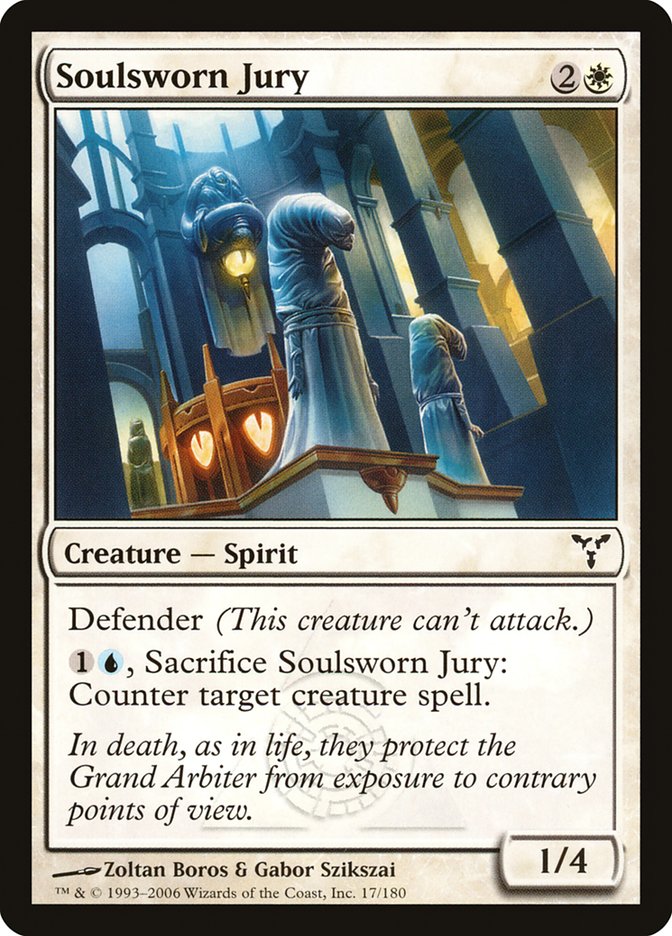 Soulsworn Jury DIS-17 Dissension Magic card