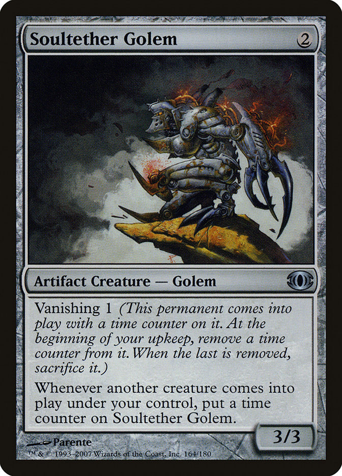 Soultether Golem FUT-164 Future Sight Magic card