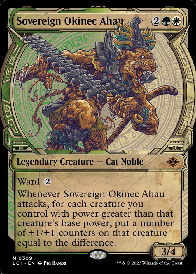 Sovereign Okinec Ahau LCI-309 The Lost Caverns of Ixalan Magic card