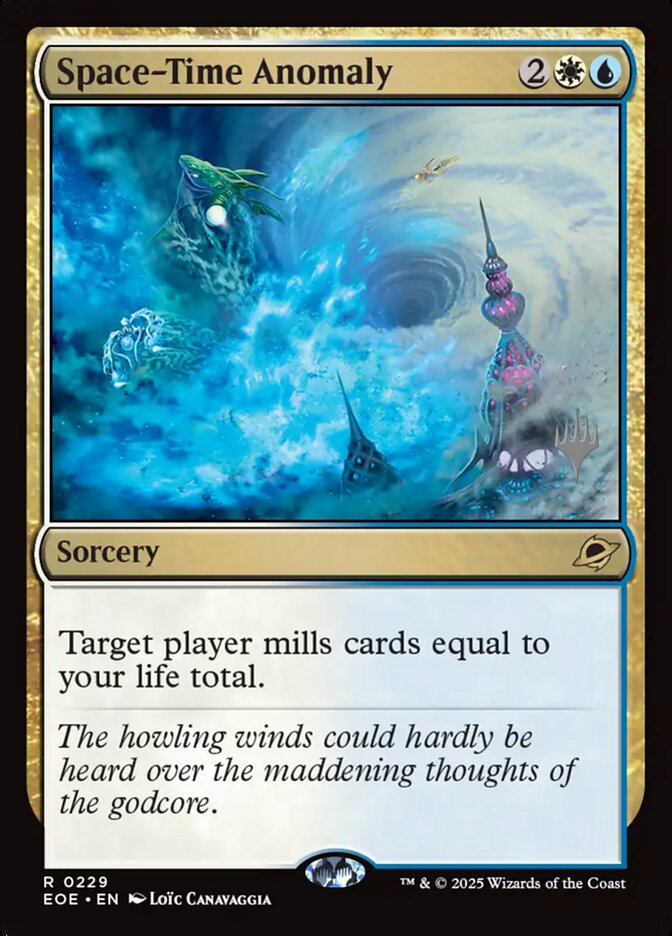 Space-Time Anomaly PEOE-229P Edge of Eternities Promos Magic card