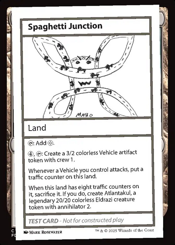 Spaghetti Junction PF25-16 MagicFest 2025 Magic card