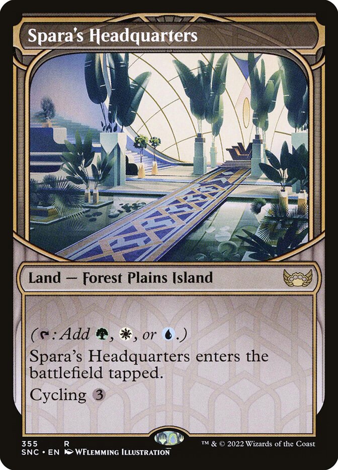 Spara's Headquarters SNC-355 Streets of New Capenna Magic card